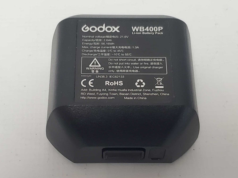 Godox WB400P Camera Flash Battery (AS-IS) |