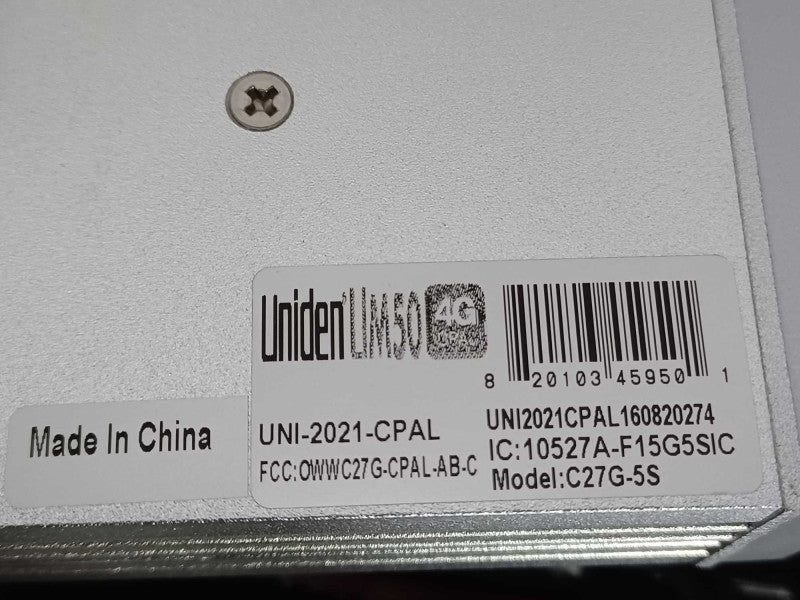 Uniden UM50 Car/RV/Boat Cellular Booster Kit C27G-5S _