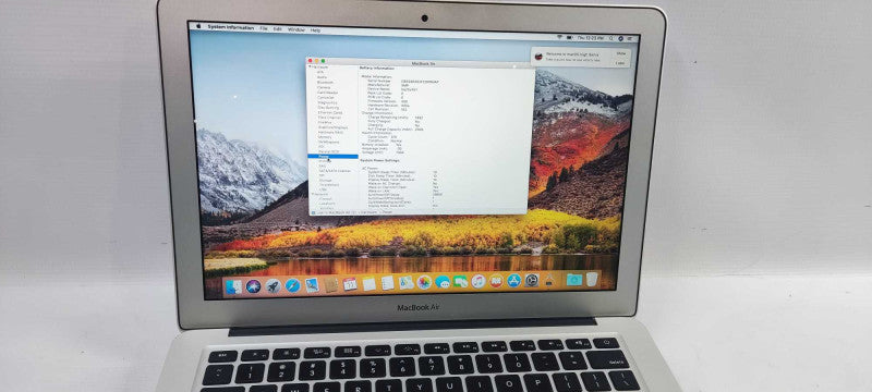 Apple Macbook Air 13\\" Mid 2015 I5 @ 1.6 GHZ 8Gb RAM 256Gb SSD
