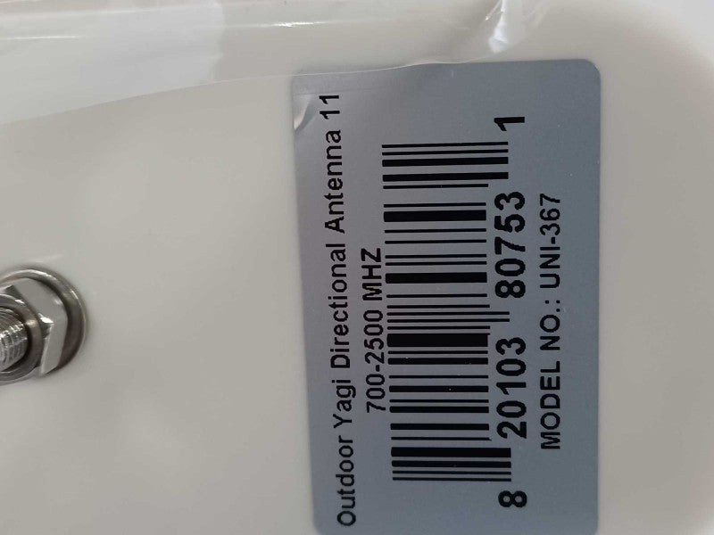 Uniden UNI-367 yagi 11 Directional outdoor Antenna 700-2500MHz _