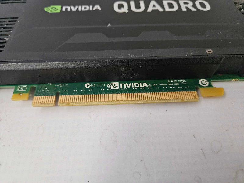 Nvidia Quadro K4000 Graphics Card | 3GB GDDR5 | 2x DisplayPort 1.2, 1x DVI )
