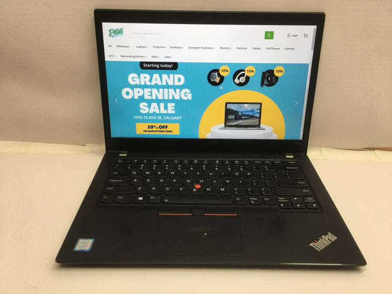 Lenovo Thinkpad T480s i7-8550u, 16GB DDR4, 256GB m.2 (Touchscreen)