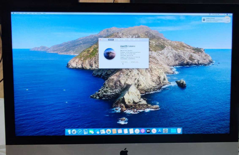 Apple iMac A1419 27 inch 3.5GHz i7 20GB_1TB HDD_GeForce GTX 775M 2GB