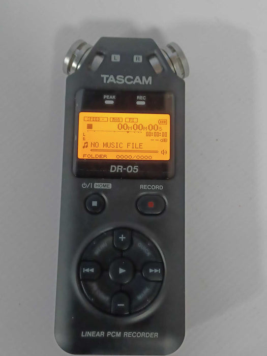 TASCAM DR-05 Stereo - Digital Audio Linear PCM Recorder  _