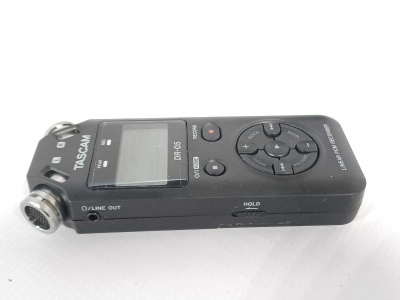 TASCAM DR-05 Stereo - Digital Audio Linear PCM Recorder  _