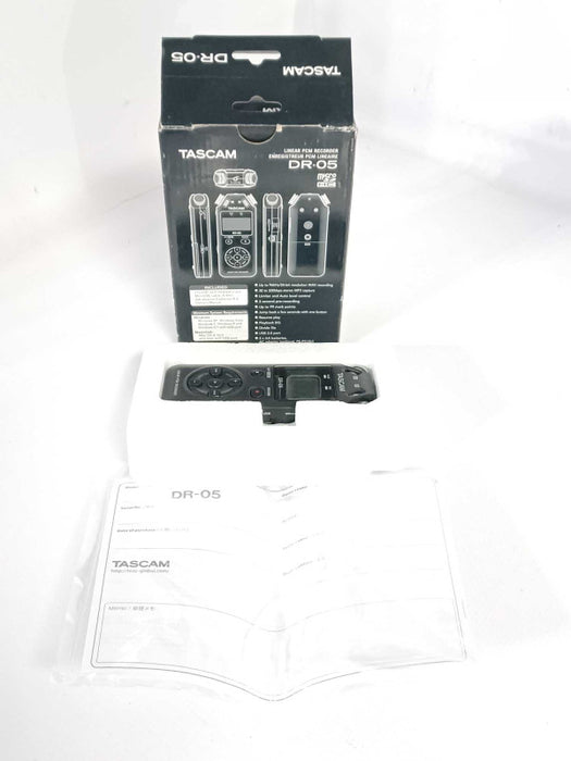 TASCAM DR-05 Stereo - Digital Audio Linear PCM Recorder  _