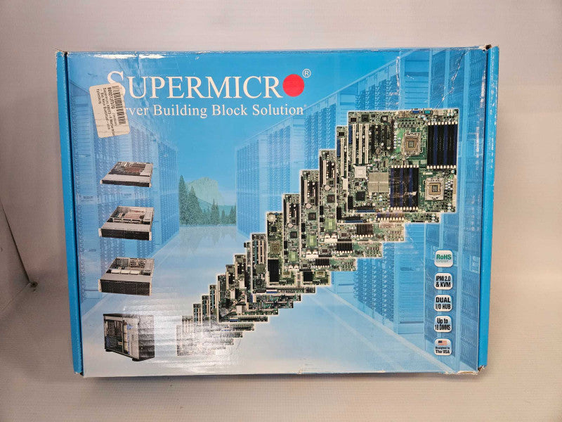 Supermicro X8DT3-F Server Motherboard - Intel Chipset - Socket B LGA-1366 - M )