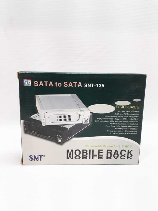 Mobile rack, Removable HDD Caddy. for 3.5\\" hdd SATA. black/white. Aluminium.  Q: