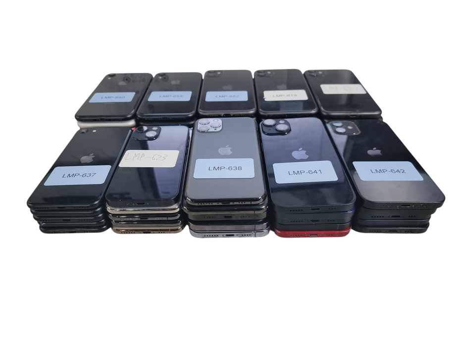 Lot of 50x Apple iPhone's [X & Up | B/ C Condition][LMP-18] (