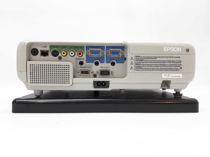 Epson Powerlite 83+ 3LCD EMP-83H Projector - with Cables !