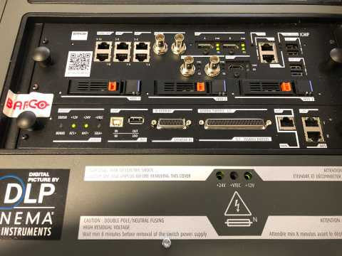 DP2Kâ6E DLP Barco Alchemy Cinema projector - Screens up to 7.5m (24ft) wide *