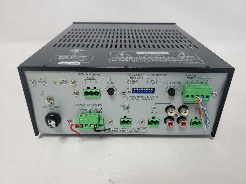 TOA Mixer Amplifier BG-325 (AS-IS) |
