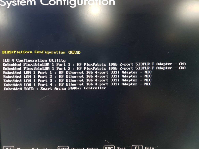 HP Proliant DL380 Gen9 2x Xeon E5-2650 V3 @ 2.30ghz / 32gb ram / P440ar ctrl  #