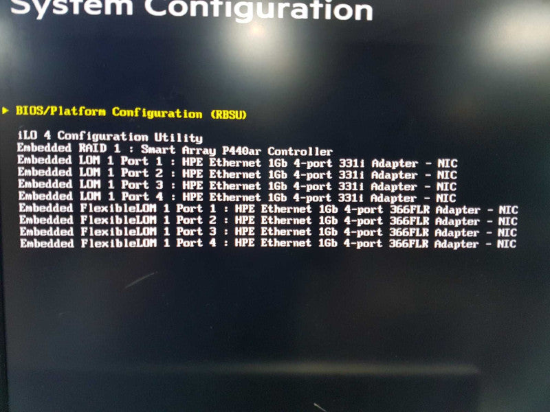 HP Proliant DL360 Gen9 2x Xeon E5-2623 V3 @ 3.00ghz / 32gb ram / P440ar raid #