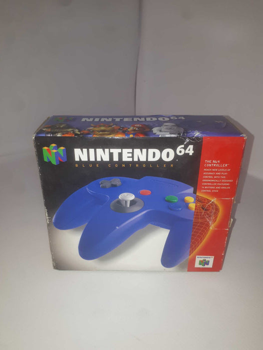 Nintendo 64 Controller CIB Blue