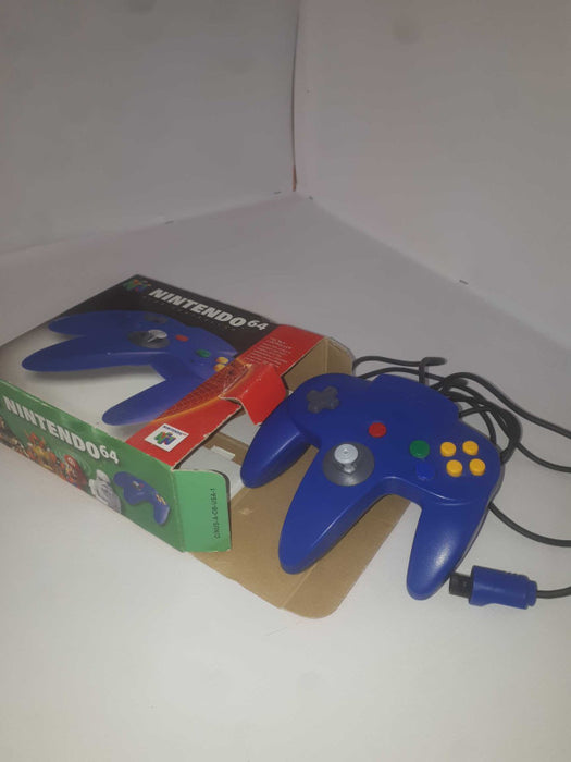 Nintendo 64 Controller CIB Blue