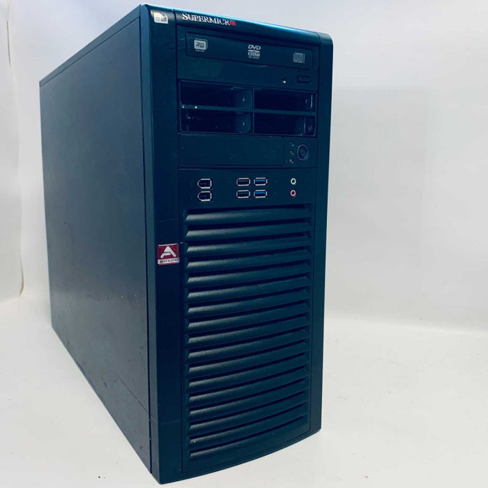 Supermicro CSE-732 X9DAi 2x Xeon E5-2650 V2 @ 2.60ghz 128GB RAM Quadro 5000 Q=