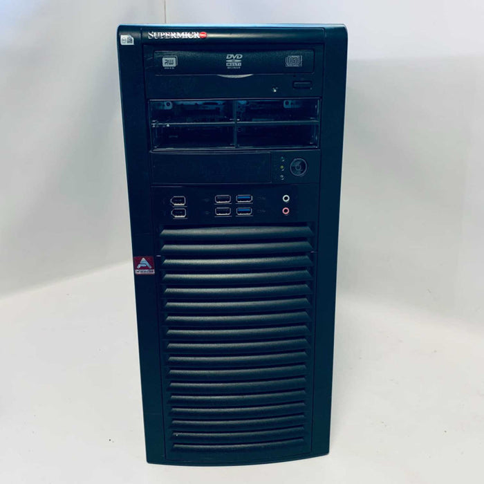 Supermicro CSE-732 X9DAi 2x Xeon E5-2650 V2 @ 2.60ghz 128GB RAM Quadro 5000 Q=