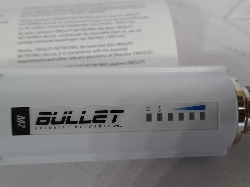 Ubiquiti BulletM2-HP 2.4GHz airMAX Integrated Radio Indoor/Outdoor Q_