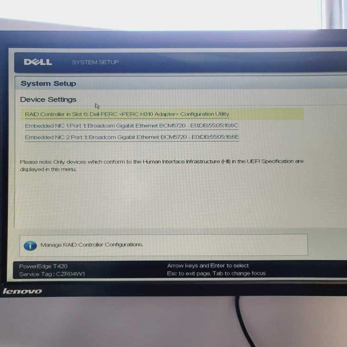 Dell PowerEdge T420 Server Xeon E5-2420 2.2GHz 16GB RAM H310 NO HDD\\'s =