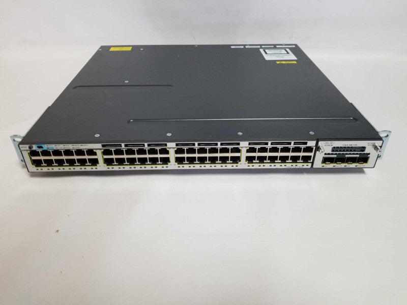 Cisco Catalyst WS-C3750X-48T-F 48 Port 3750X Gigabit Switch - 10G Module  Q#