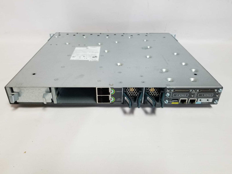 Cisco Catalyst WS-C3750X-48T-F 48 Port 3750X Gigabit Switch - 10G Module  Q#