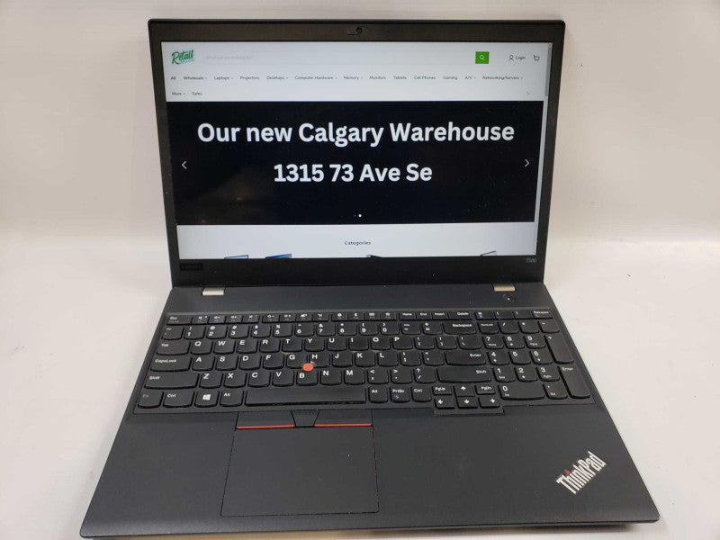 Lenovo ThinkPad T580 intel i7-8650U @ 1.90GHz / 8GB Ram / 256GB M.2