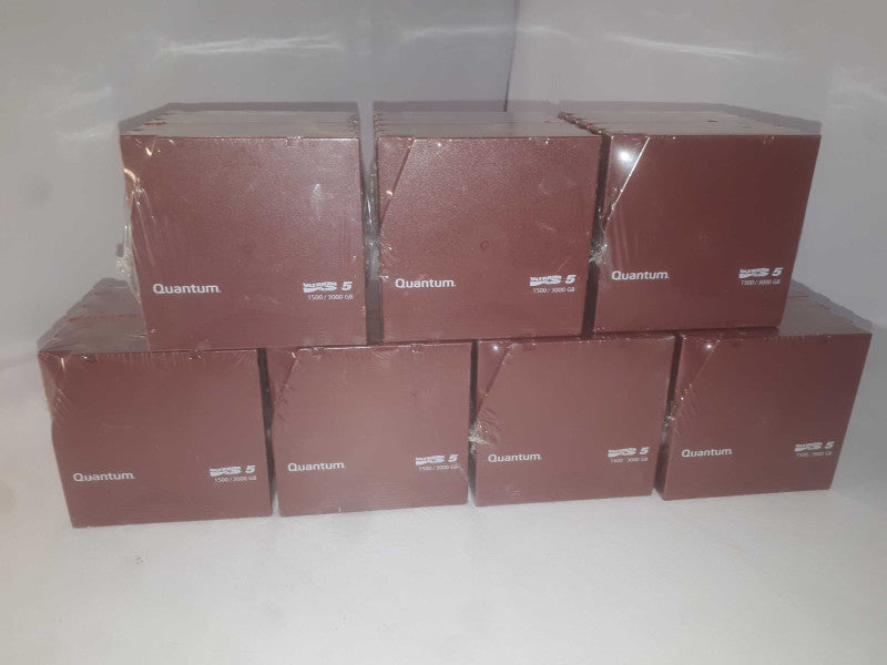 Quantum LTO 5  1500/3000GB sealed QTY 35