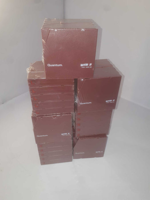 Quantum LTO 5  1500/3000GB sealed QTY 35