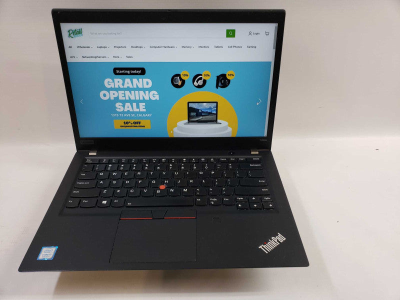 Lenovo ThinkPad T490S intel i7-8565U @ 1.80GHz / 8GB Ram ? 256GB M.2