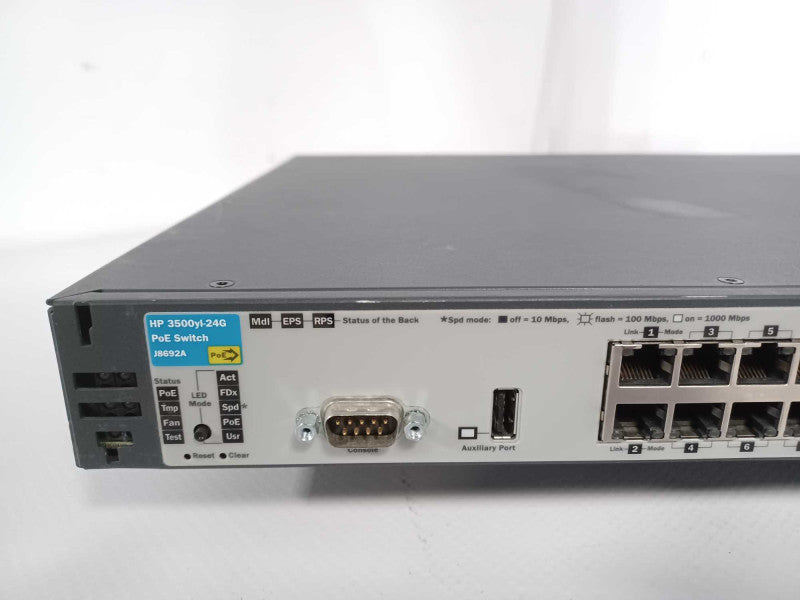 HP ProCurve 3500yl-24G J8692A 24Port PoE Managed Gigabit Network Switch  _