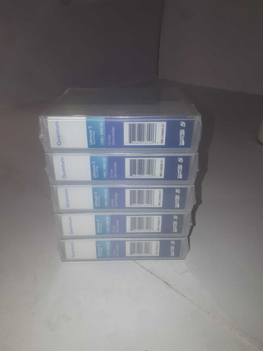 Quantum LTO5 ultrium 5 data cartridge 1500/3000GB sealed QTY5