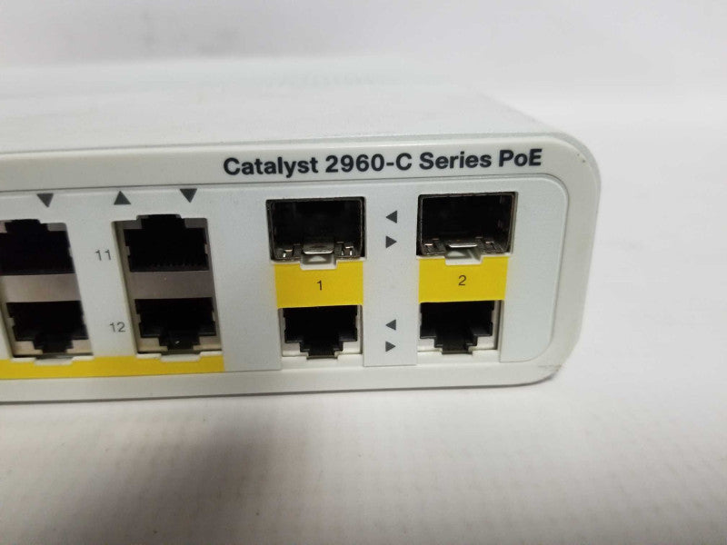 Cisco Catalyst 2960-C Series PoE WS-C2960C-12PC-L Fact Reset Q#