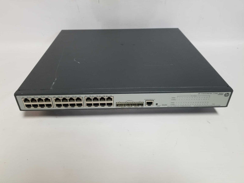 HP V1910-24G-POE 170W JE008A Ggabit PoE 24x port switch - Factory Reset #