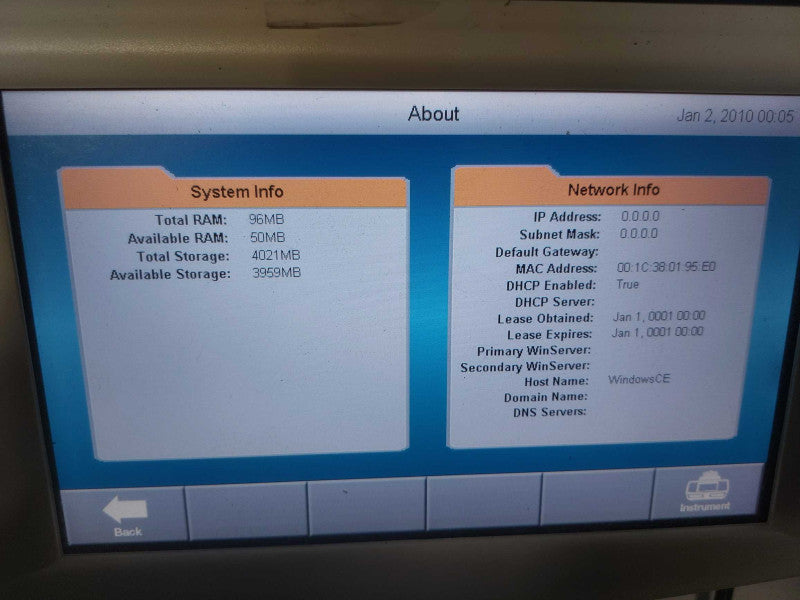BIO-RAD CFX96 C1000 TOUCH Real-Time PCR System (AS-IS)
