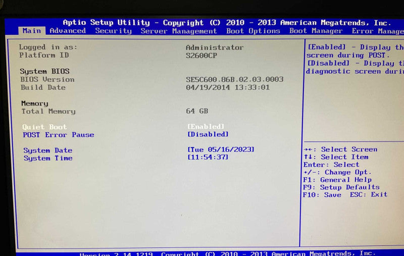 Server Tower 2U Compatible 2x Intel Xeon E5-2640 v2 @2.00GHz 64GB RAM -