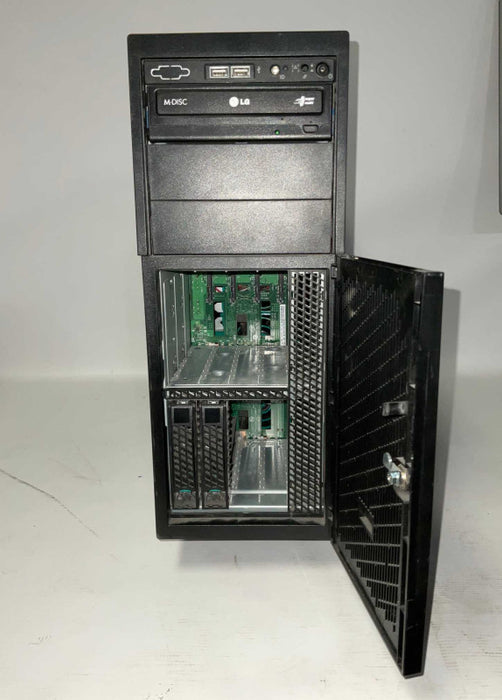 Server Tower 2U Compatible 2x Intel Xeon E5-2640 v2 @2.00GHz 64GB RAM -