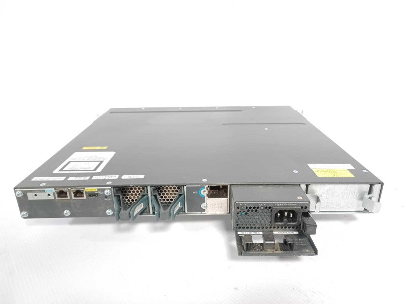 Cisco WS-C3560X-48PF-L 48 Port PoE+ Gig w/ C3KX-NM-10G, 1x C3KX-PWR-1100WAC SEE _