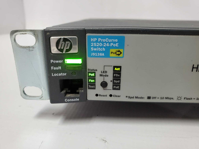 HP ProCurve 2520-24 PoE Switch J9138A |
