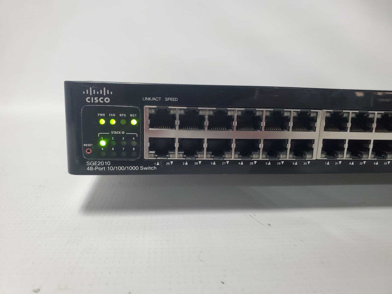 Cisco SGE2010 48-Port 10/100/1000 Switch Q|
