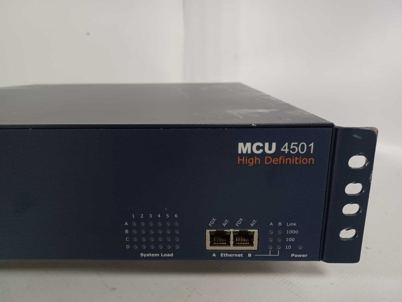 Codian MCU 4501 88-4501-01 High Definition Video Conferencing Bridge, Read _