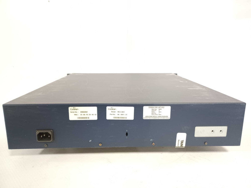 Codian MCU 4501 88-4501-01 High Definition Video Conferencing Bridge, Read _