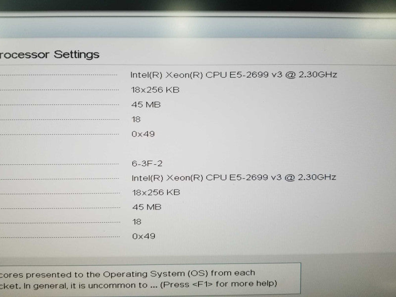 Dell Poweredge R730 2x Xeon E5-2699 V3 @ 2.30ghz / 32gb ram / H730 Mini Raid #