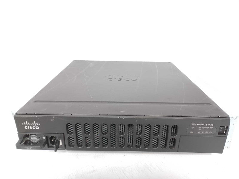 CISCO ISR4351-K9 GIGABIT Integrated Service Router 1x PSU, NO Clock issue _