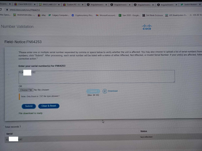 CISCO ISR4351-K9 GIGABIT Integrated Service Router 1x PSU, NO Clock issue _