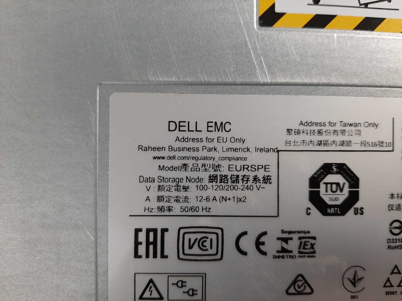 Dell EMC EURSPE Data Domain E5-2609 v3 @ 1.9GHz 32GB ECC DDR4 2x PSU Q$