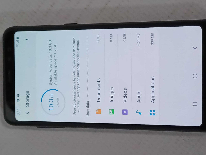 Samsung Galaxy A8 (2018) 32GB Smart Phones, Unlocked Q_