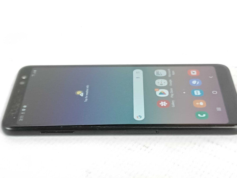 Samsung Galaxy A8 (2018) 32GB Smart Phones, Unlocked Q_