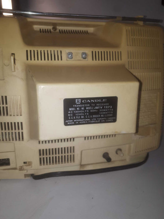 Candle 12\\" CRT TV VINTAGE 1982 JBTV1273