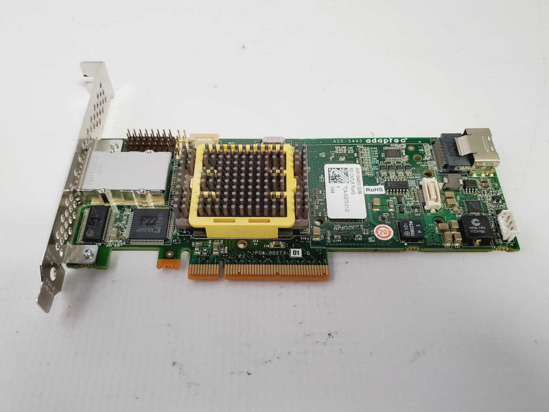 Adaptec ASR-5445 512MB SAS PCIe RAID Storage HBA Controller Adapter Card (